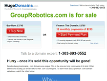 Tablet Screenshot of grouprobotics.com